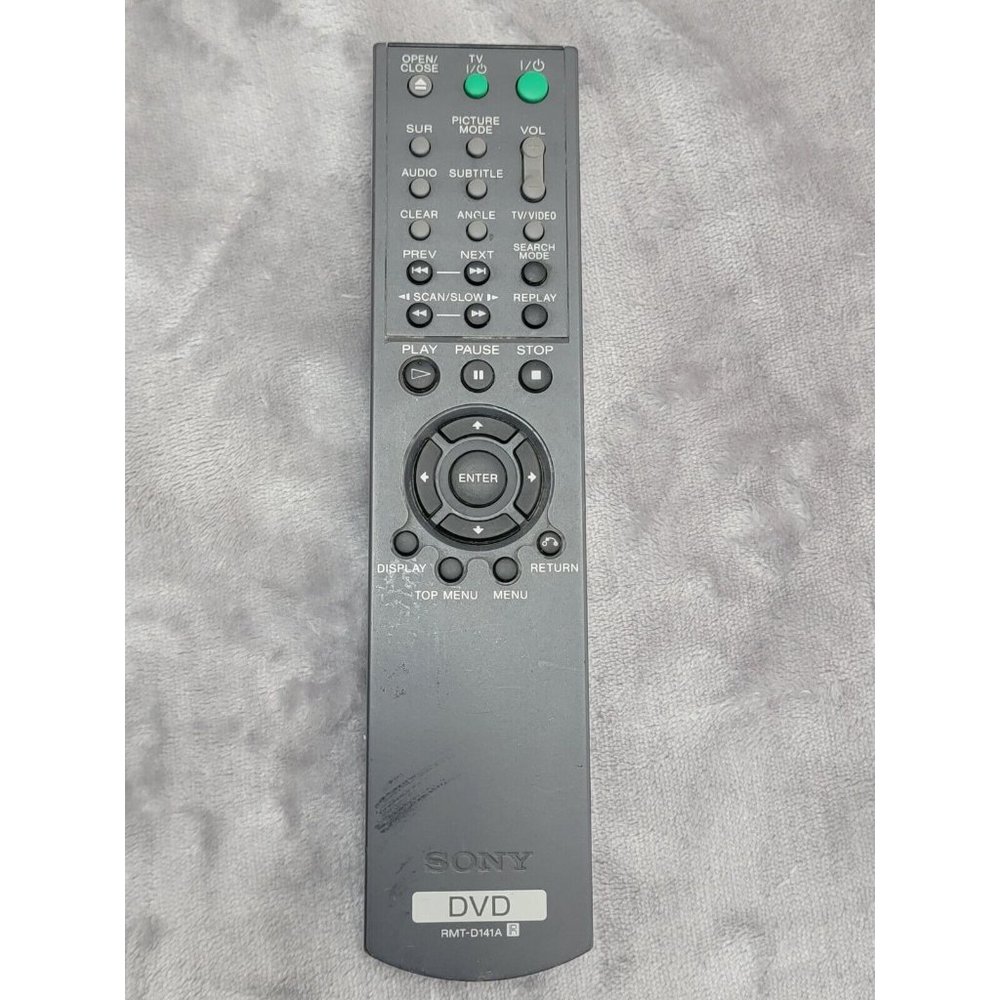 OEM GENUINE - SONY RMT-D141A -‎ DVD REMOTE CONTROL - TESTED